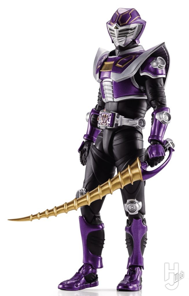 仮面ライダー王蛇の可動フィギュアのメイン画像