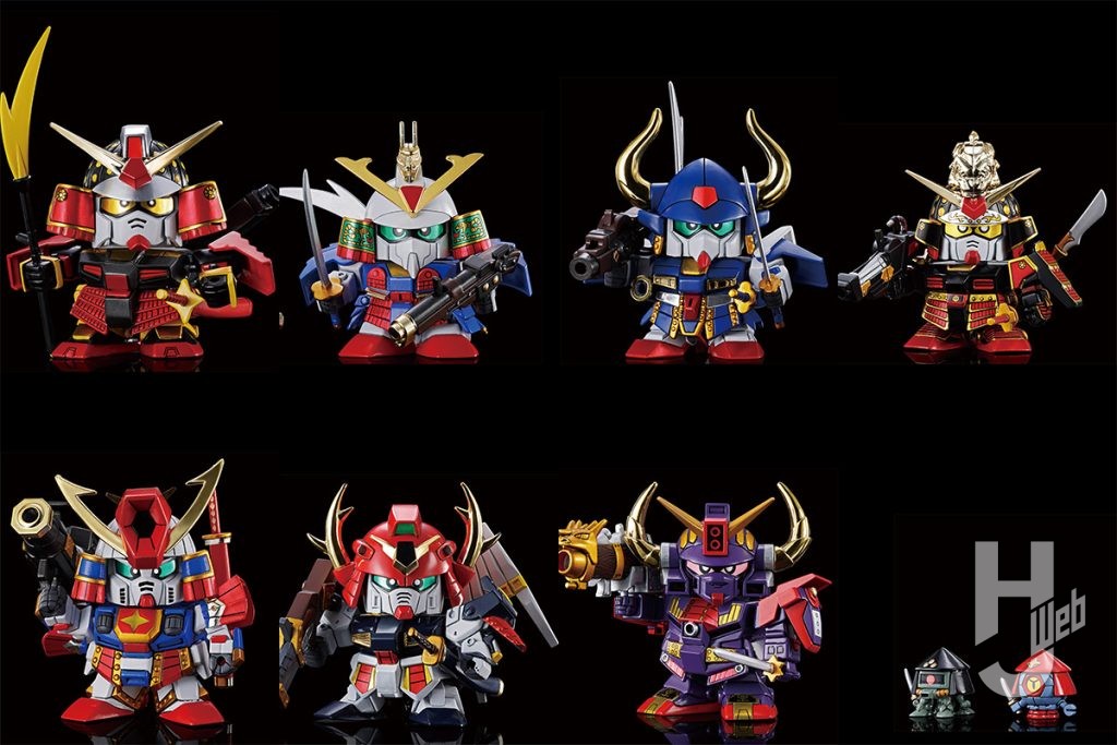 SDガンダムBB戦士 武者七人衆セット