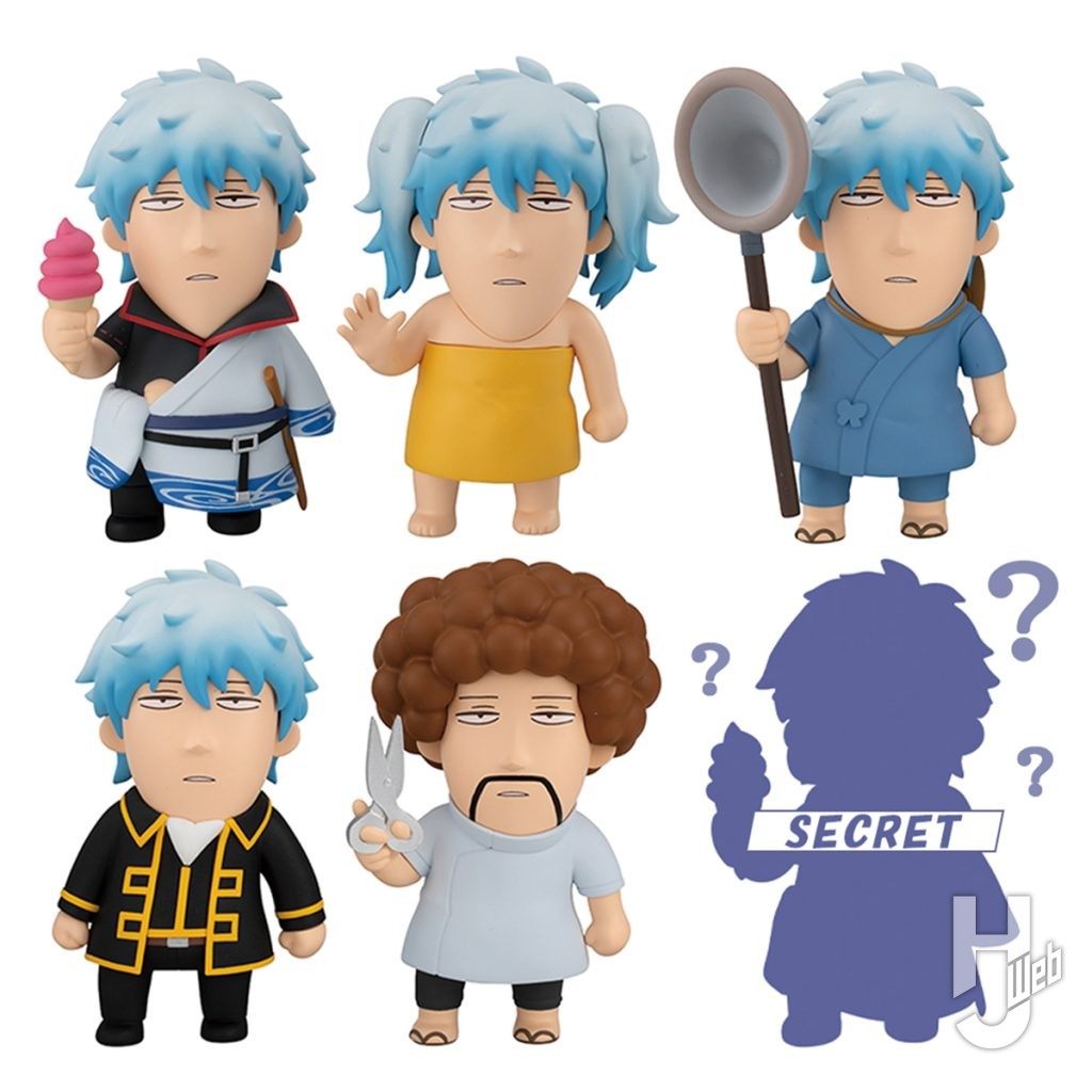 銀さんだらけのマスコットコレクションの画像