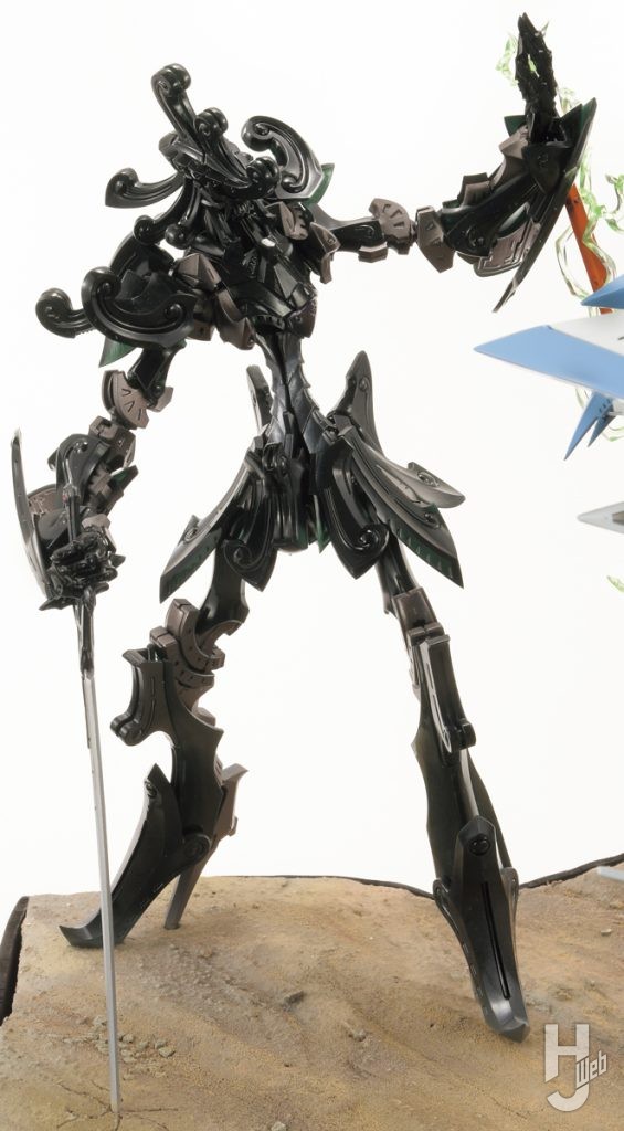 コジマ大隊長製作ディオラマ「激突！」ダッカス正面アップ