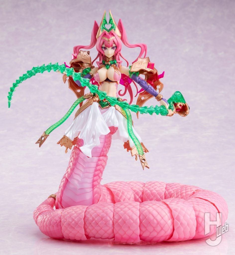 メルティーナのプラモデルの全体画像