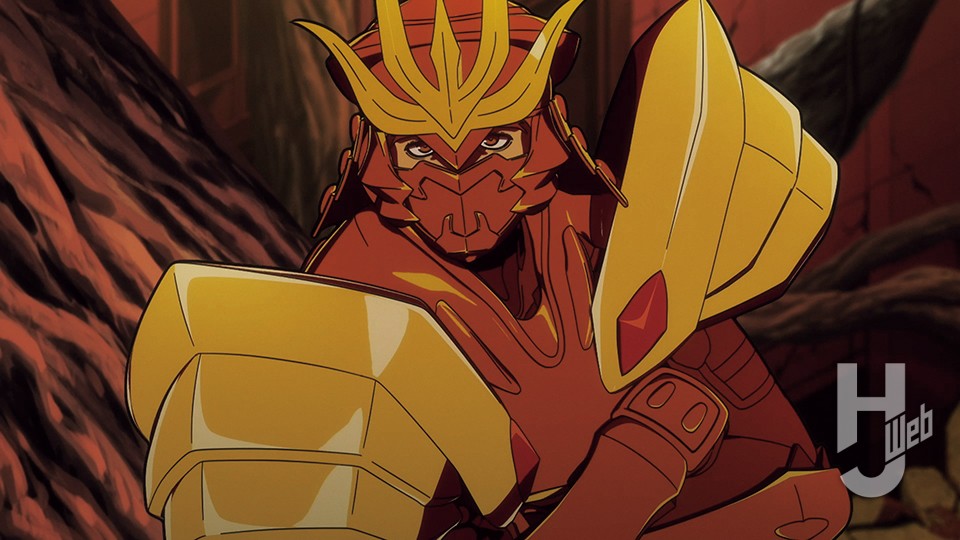 『鎧真伝サムライトルーパー』場面カットウンノ