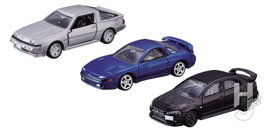 三菱スポーツカーのミニチュアの画像