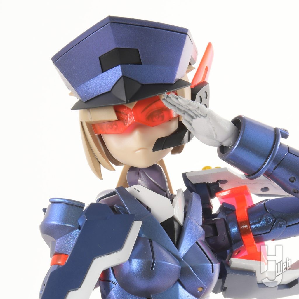 ヴァリアントのプラモデルのアップ画像その1