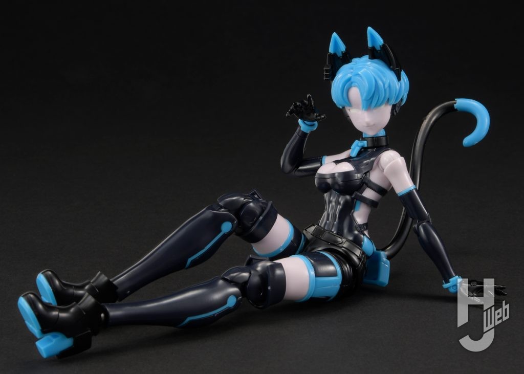 ソラ・ザ・キャットのプラモデルの全体画像その2