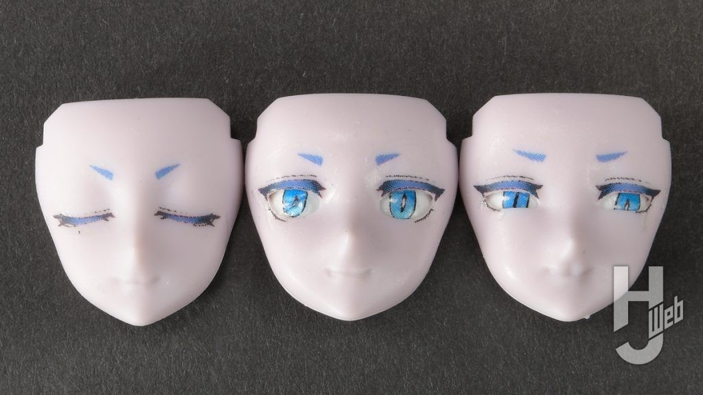 ソラ・ザ・キャットのプラモデルのフェイスパーツの画像