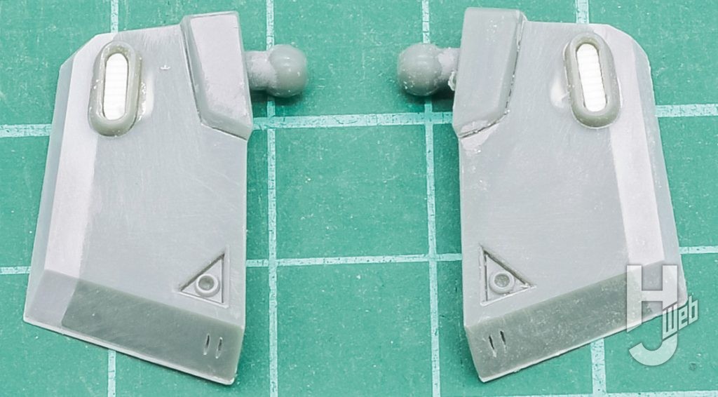 デナン・ゲー　フロントアーマー　加工