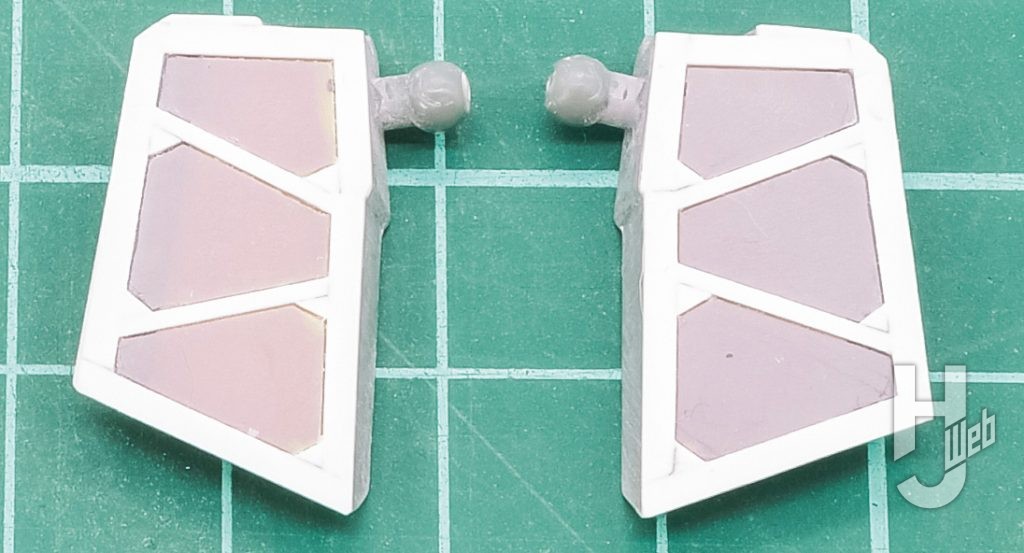 デナン・ゲー　フロントアーマー　加工