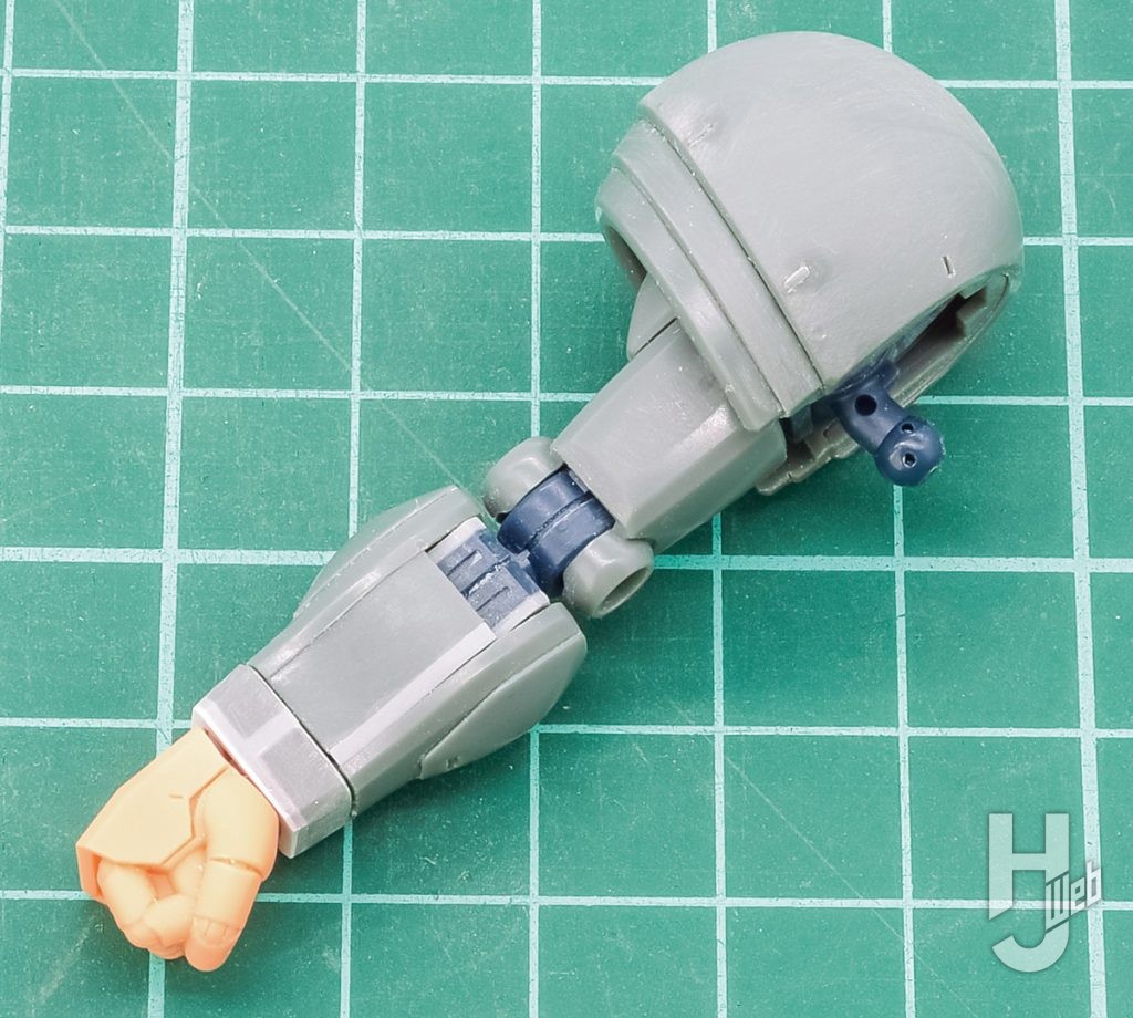 デナン・ゲー　腕周り加工