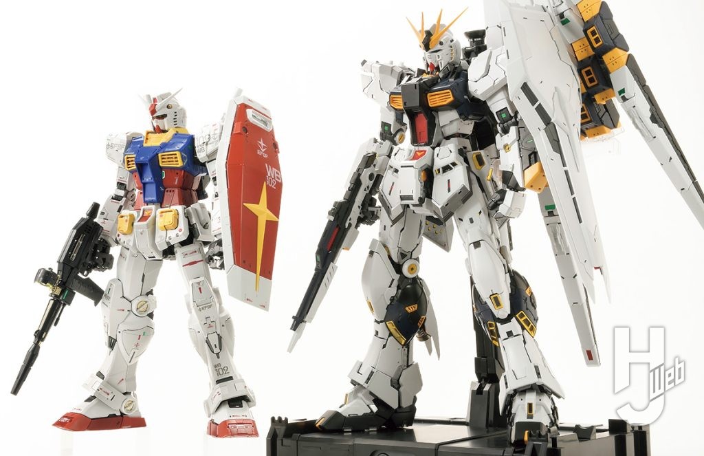 PGU ガンダム νガンダム 比較