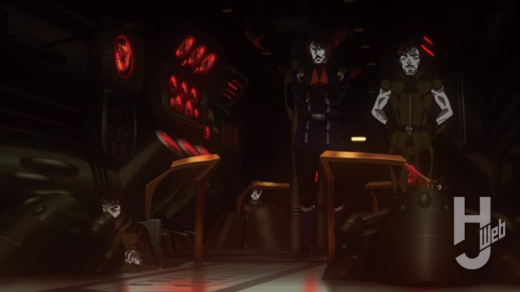 「宇宙戦艦ヤマト3199」ゼランダル級攻撃型次元潜航艦ゼランダル場面カット1