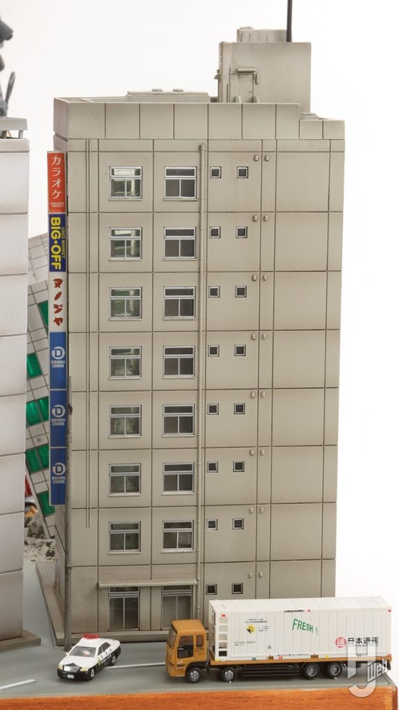 ジオラマのビル