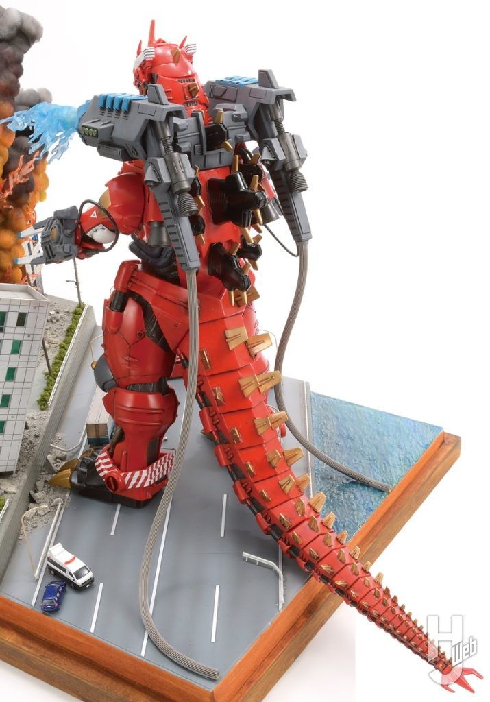 3式機龍、緊急出動!!
3式機龍　後ろ