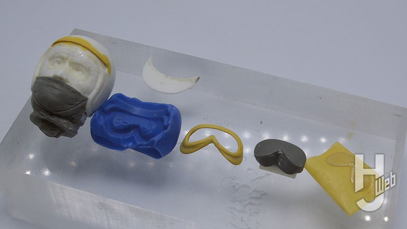 ドライバーの頭の製作過程