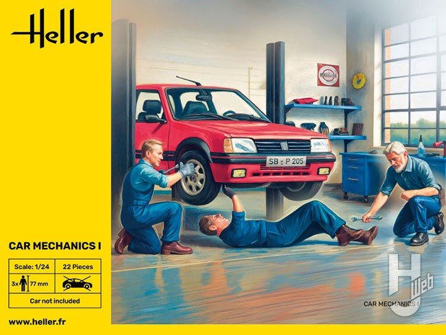 自動車整備メカニック1 フィギュア3体セット