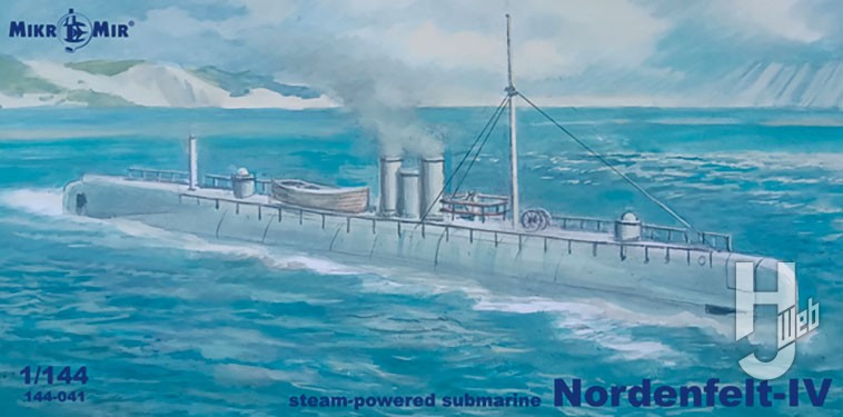 ノルデンフェルト-IV 蒸気推進潜水艦