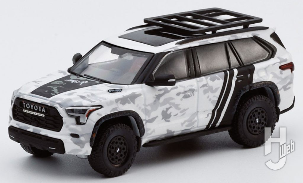 トヨタ セコイア TRD PRO -（LHD）-　ホワイトカモフラージュ

