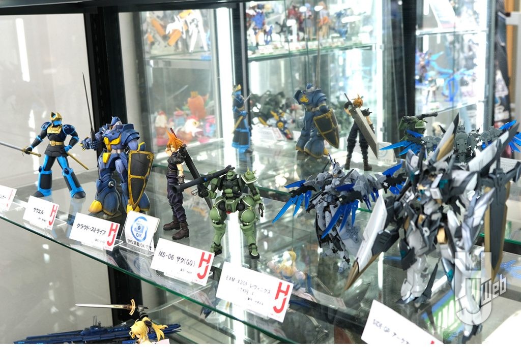 作例展示の様子