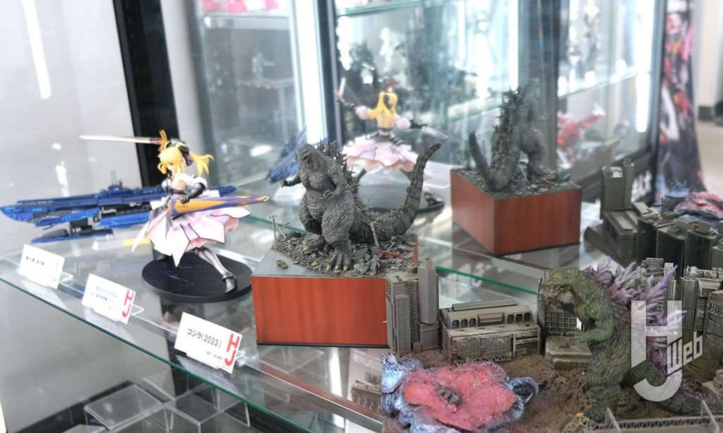 作例展示の様子