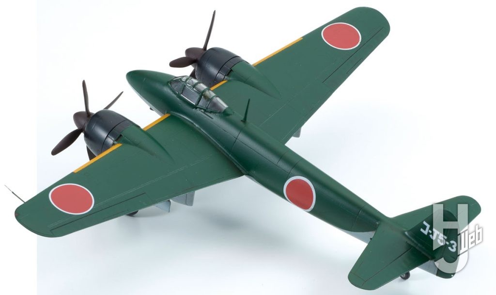 中島J5N天雷
後ろ　俯瞰1
