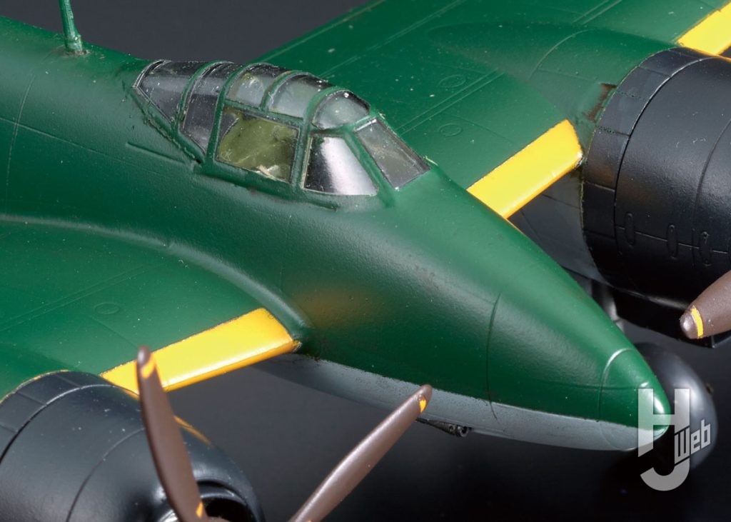 中島J5N天雷
機首