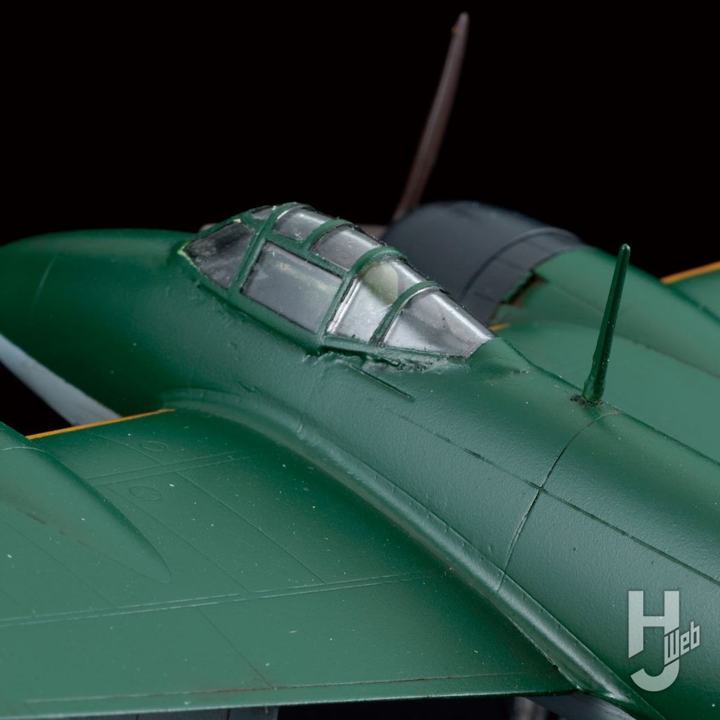 中島J5N天雷
キャノピー