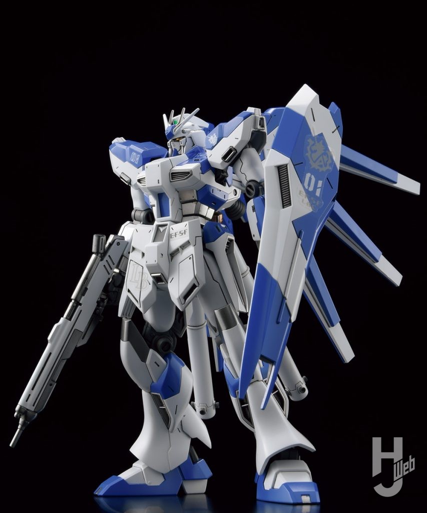 UG27 Hi-νブルーで塗装したHi-νガンダムの画像