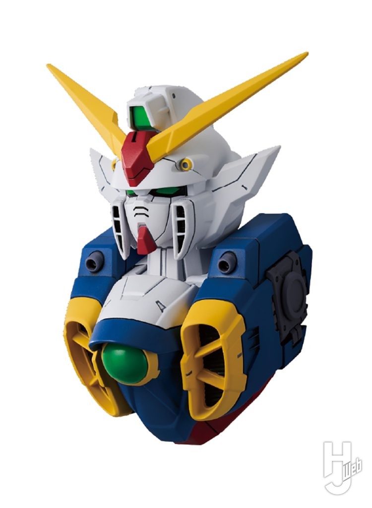 一番くじ 新機動戦記ガンダムW 30th AnniversaryのE賞「MSヘッドマグネット」。ウイングガンダム