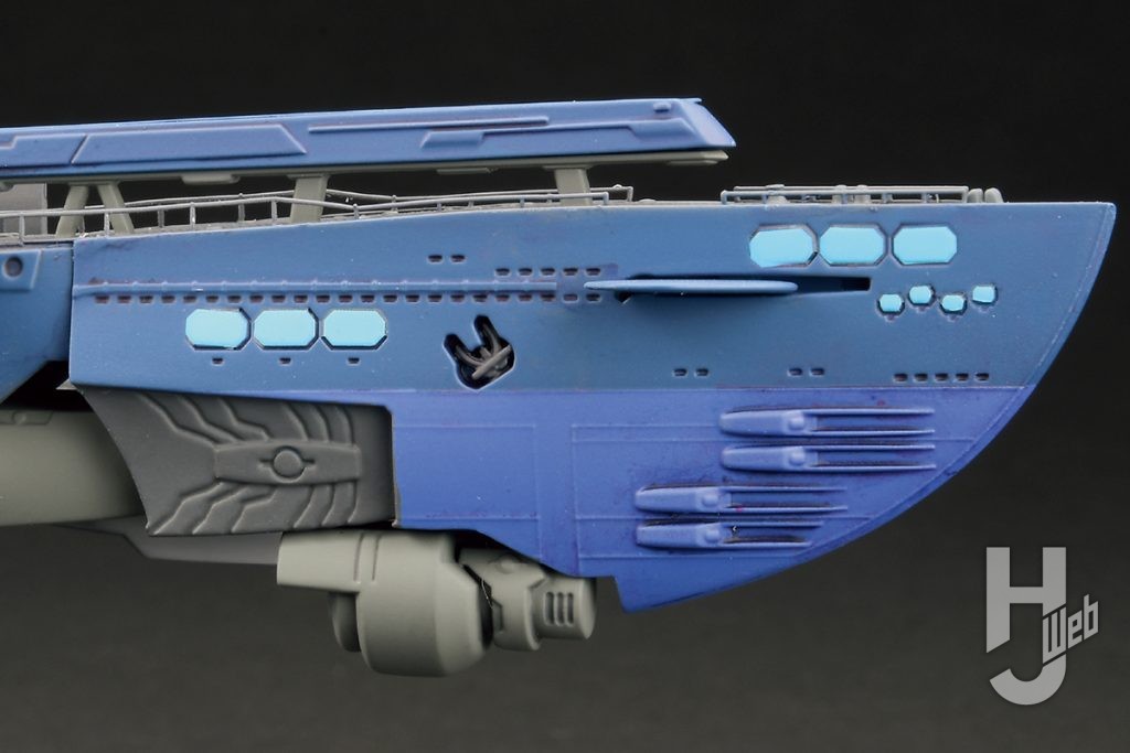 不破優製作「潜水艦-蒼き鋼-イ401」船首アップ