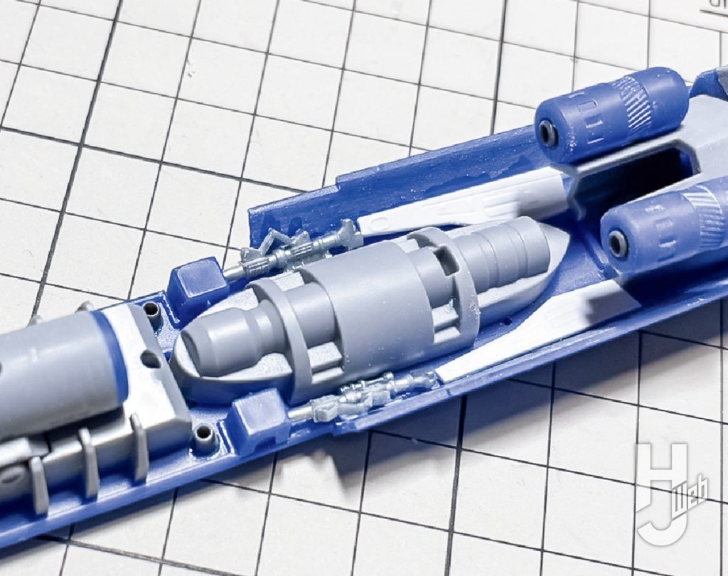不破優製作「潜水艦-蒼き鋼-イ401」製作中内部