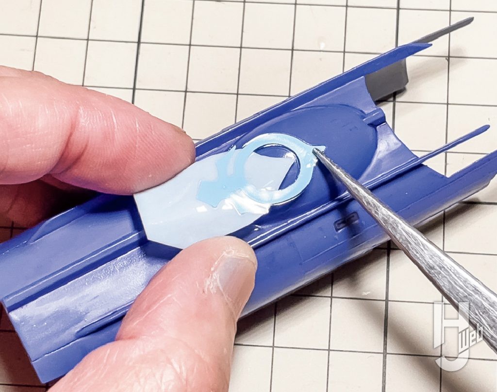 不破優製作「潜水艦-蒼き鋼-イ401」塗装中デカール貼り中