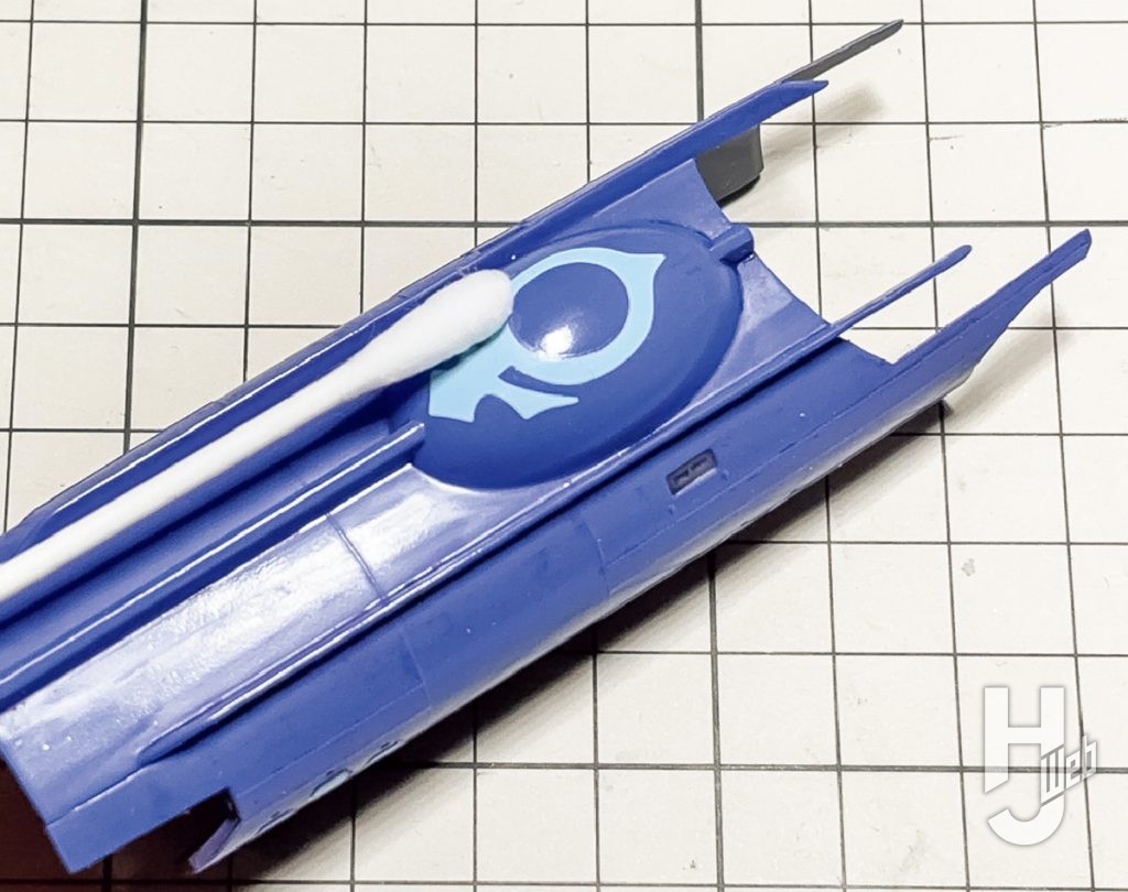 不破優製作「潜水艦-蒼き鋼-イ401」塗装中デカール貼り終わり