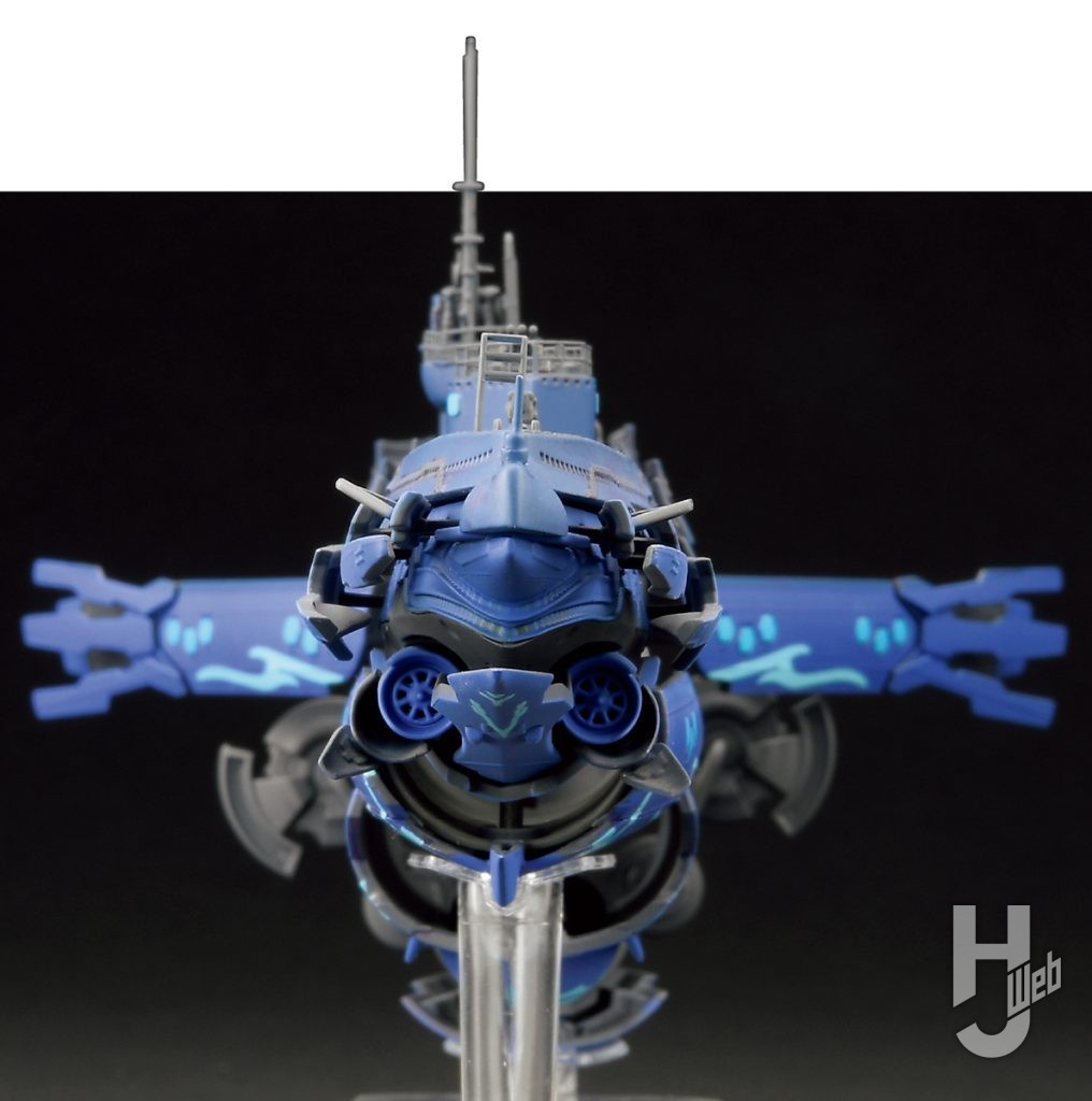 不破優製作「潜水艦-蒼き鋼-イ401」背面