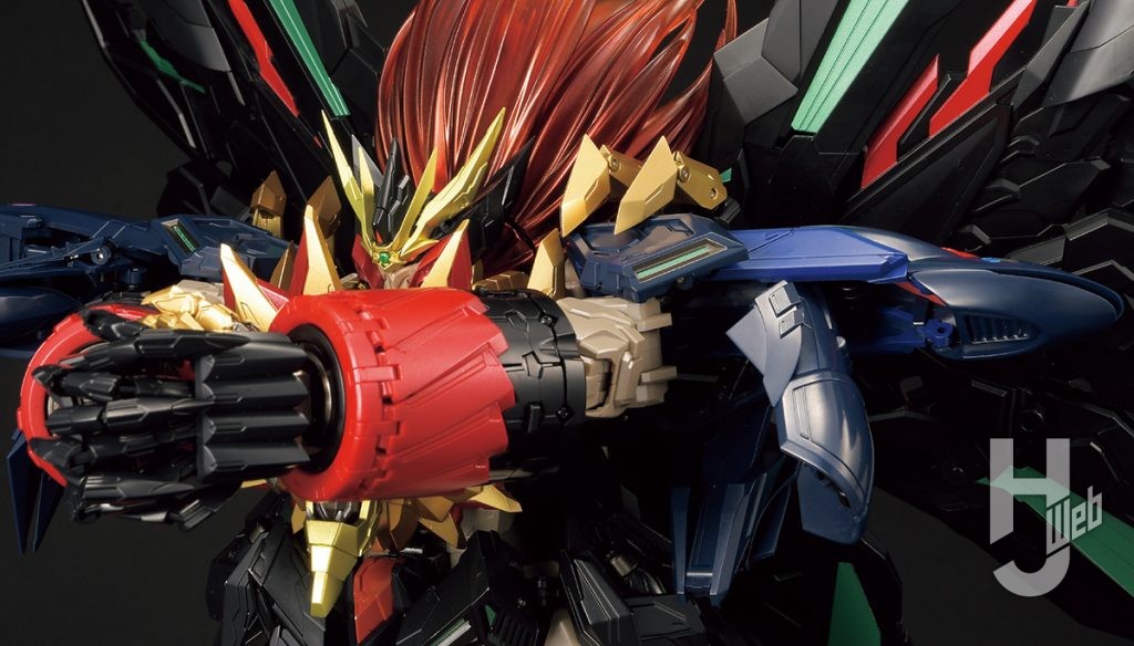 「AMAKUNI超機神-ジェネシックガオガイガー」プロテクトシュート構え