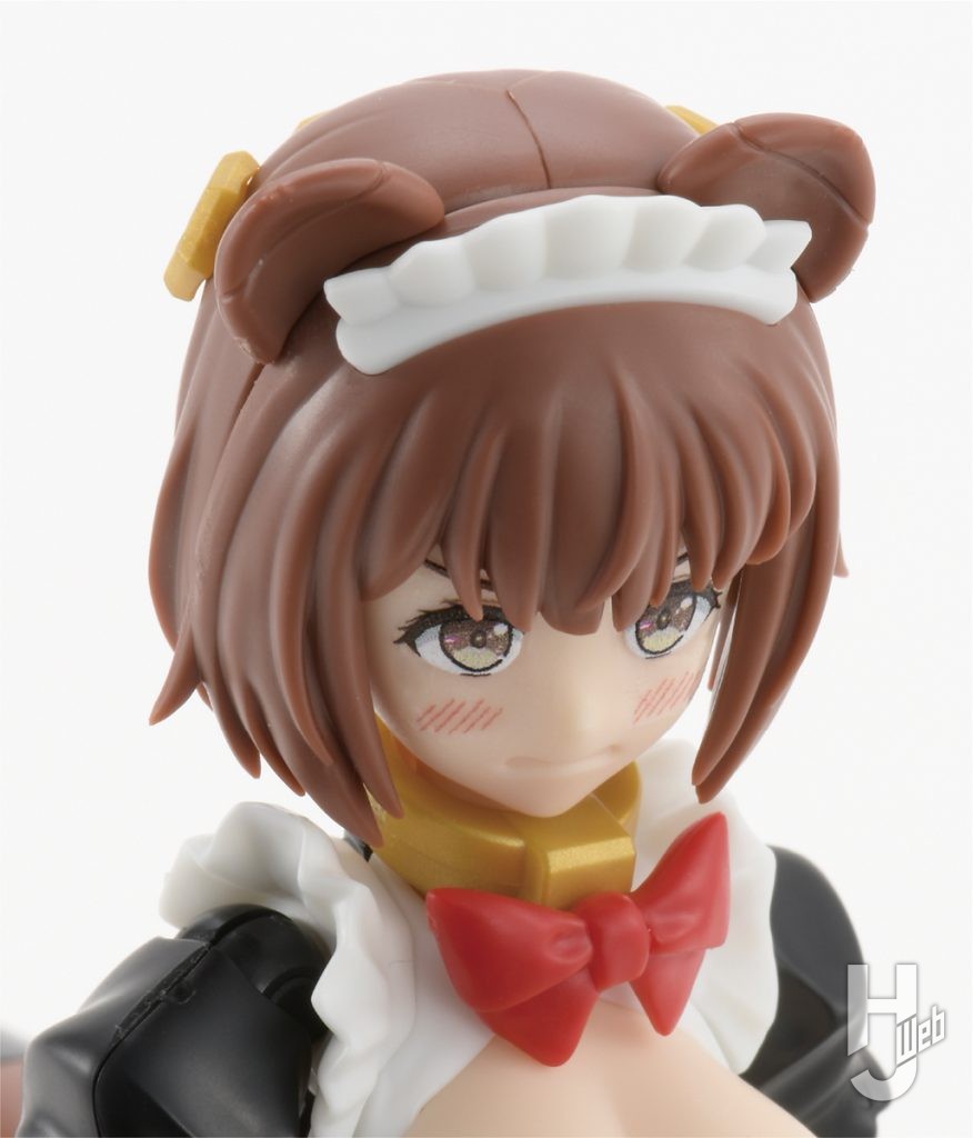 メイドロイド ラクエルテストショット頭部アップ