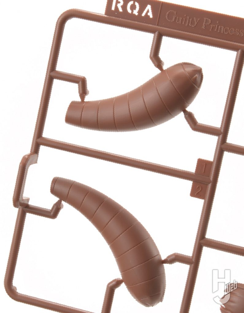 メイドロイド ラクエルテストショット尻尾パーツランナーアップ