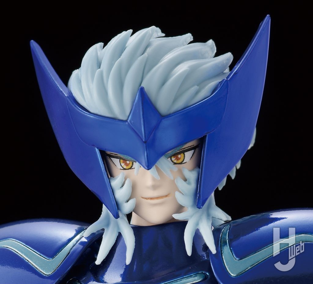 「聖闘士聖衣神話EX イプシロン星アリオトフェンリル」表情パーツにやり