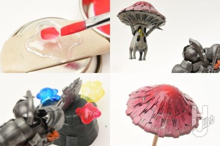 ファンタジーの定番モンスター「キノコ」と「スライム」を塗ってみよう！年始模型始めにピッタリ、30MF「カスタマイズストラクチャー」+「水性ホビーカラースターターセット」で塗装を楽しもう（第3回：キノコ＆スライムを塗装）【30 MINUTES FANTASY】