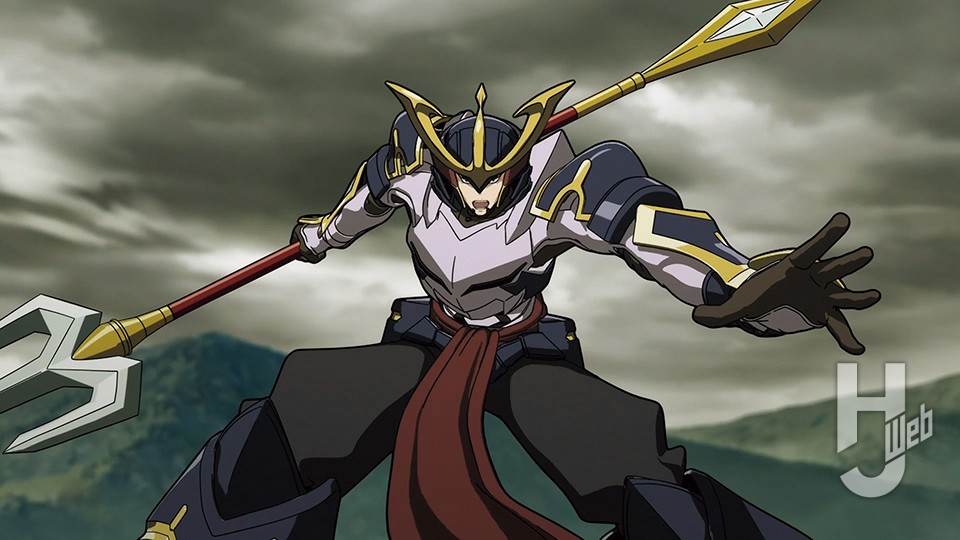 『鎧真伝サムライトルーパー』場面カットアナヤマ