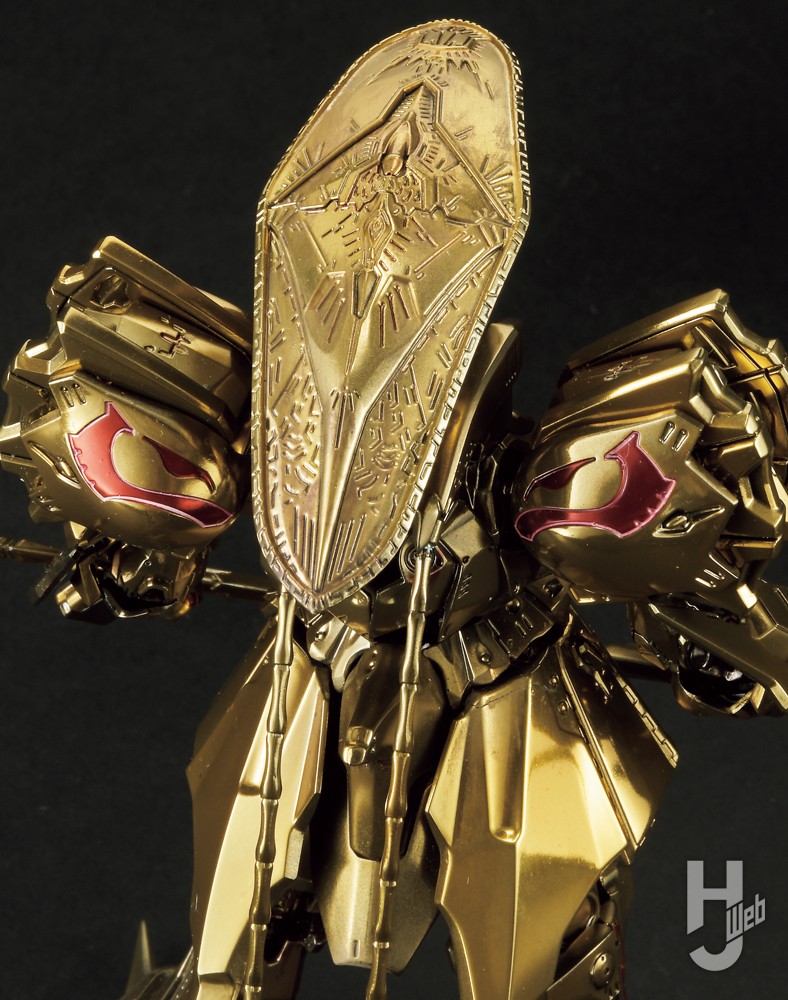 ダミアン教授製作「ザ・ナイト・オブ・ゴールド=デルタ・ベルン-3007=」頭頂部レリーフアップ