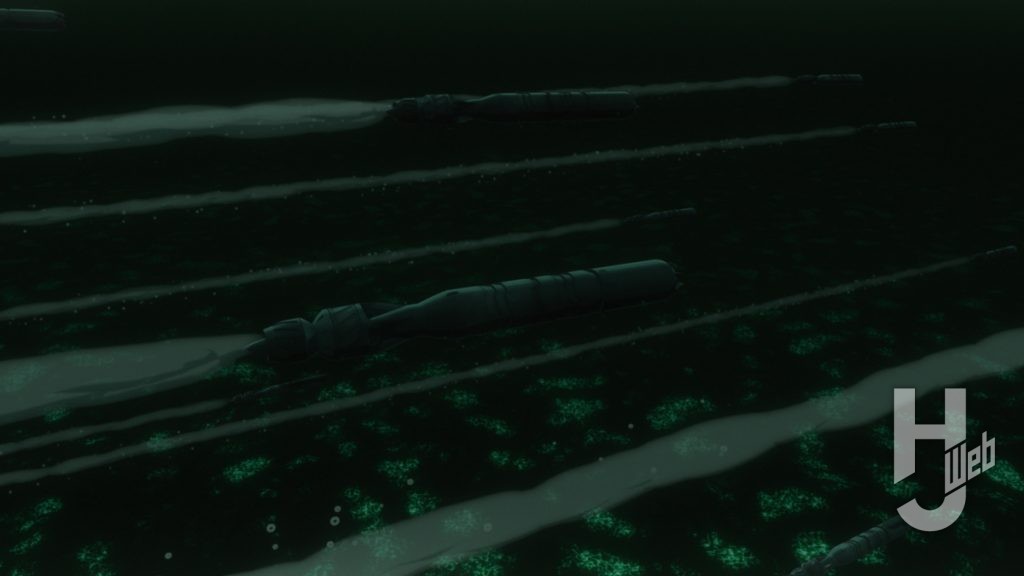 「宇宙戦艦ヤマト3199」ゼランダル級攻撃型次元潜航艦ゼランダル場面カット3