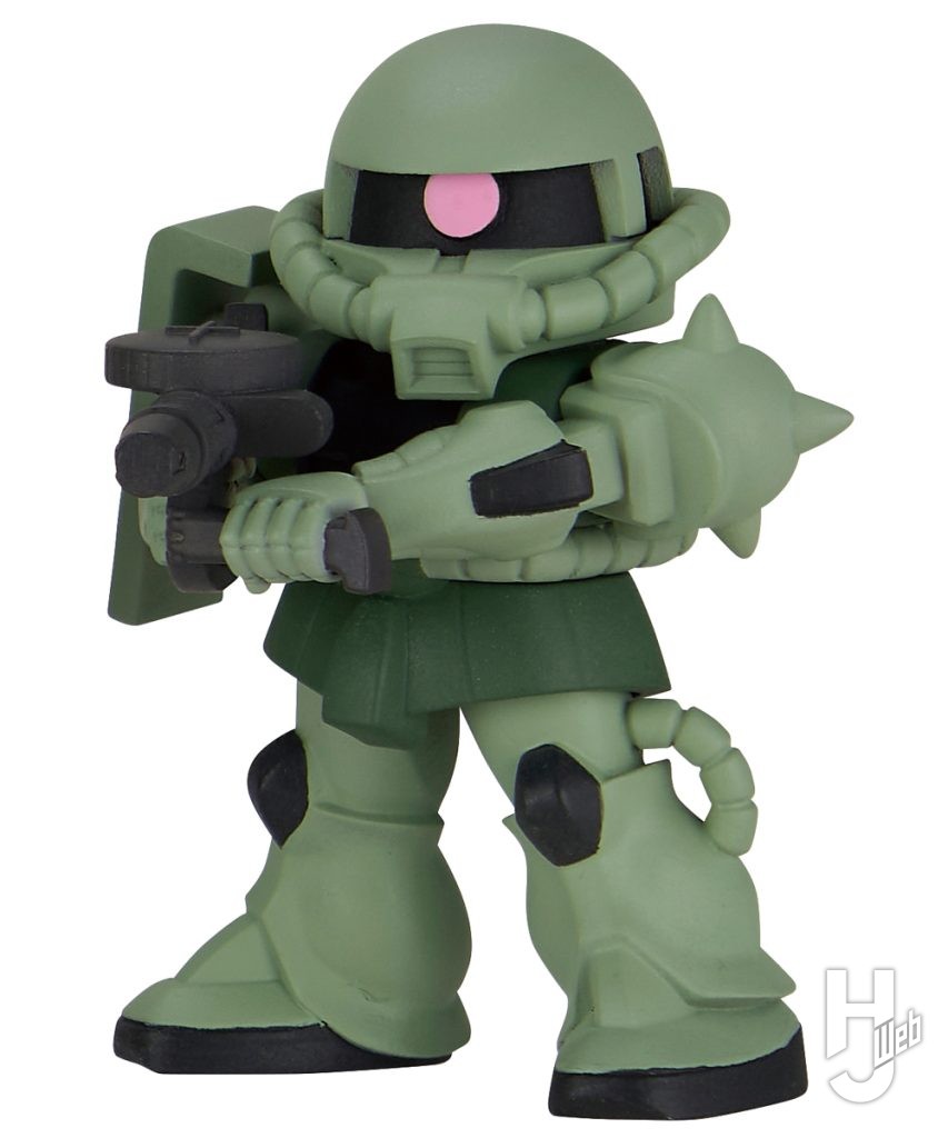 機動戦士ガンダム ならぶんです。ザクのザクⅡ(A)の画像