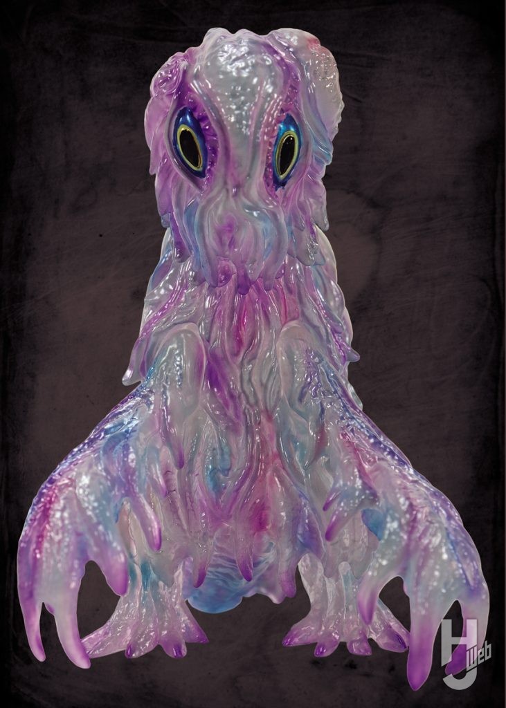 ムクゲバージョンのヘドラのソフビフィギュアのメイン画像