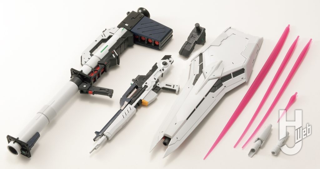 「PERFECT-GRADE-UNLEASHED-νガンダム」武装類