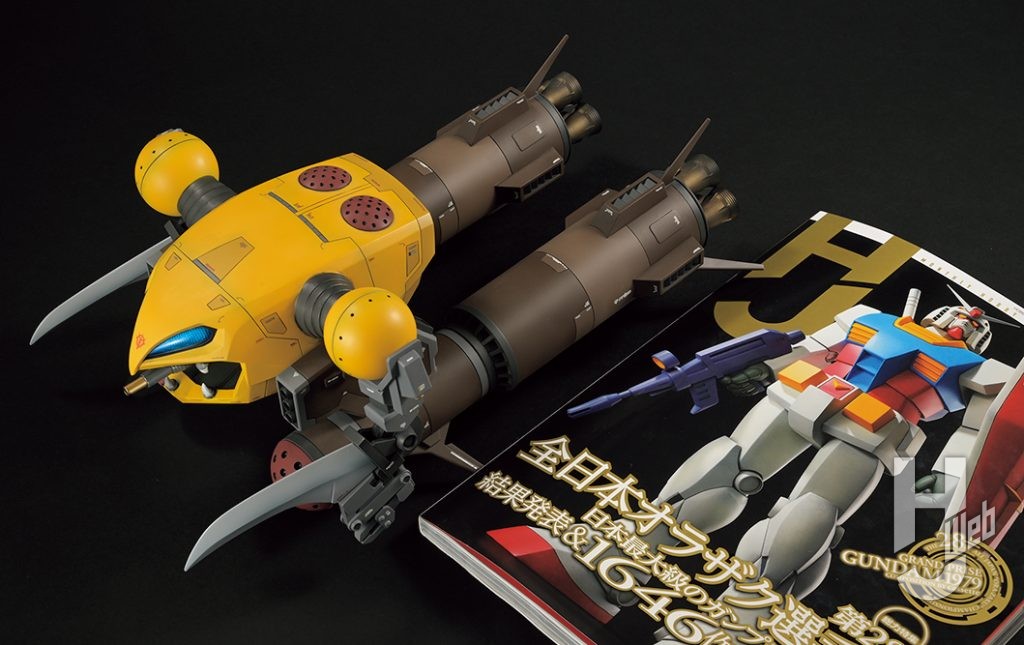 竹内陽亮製作「ザクレロTB」大きさ比較