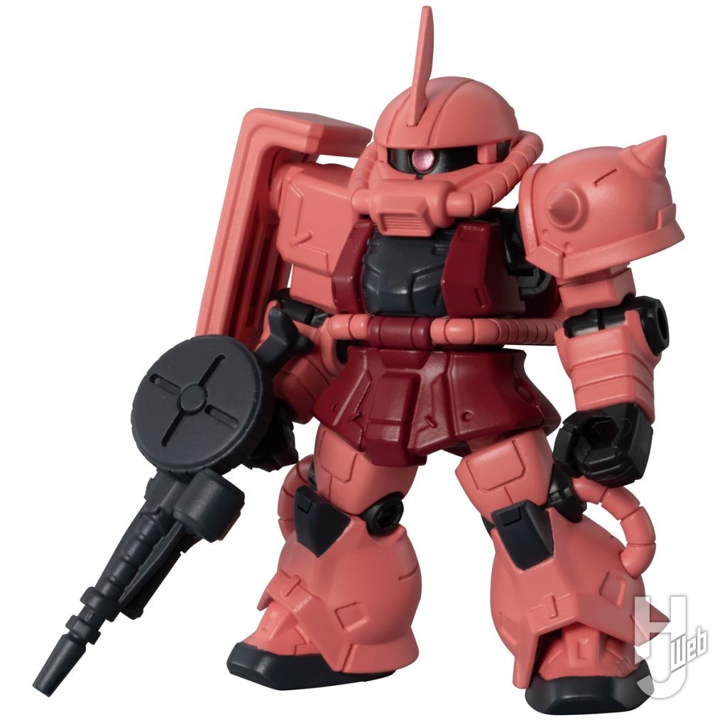 MOBILE SUIT ENSEMBLE 30のシャア専用ザクⅡの画像