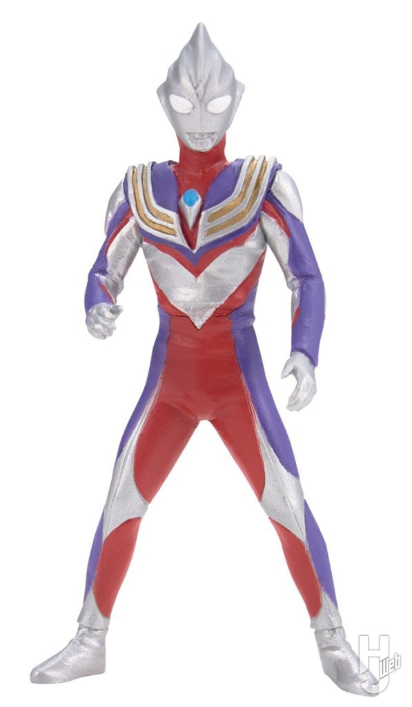 HG ウルトラマン 怪獣の笛がなる編のウルトラマンティガ(マルチタイプ)の画像