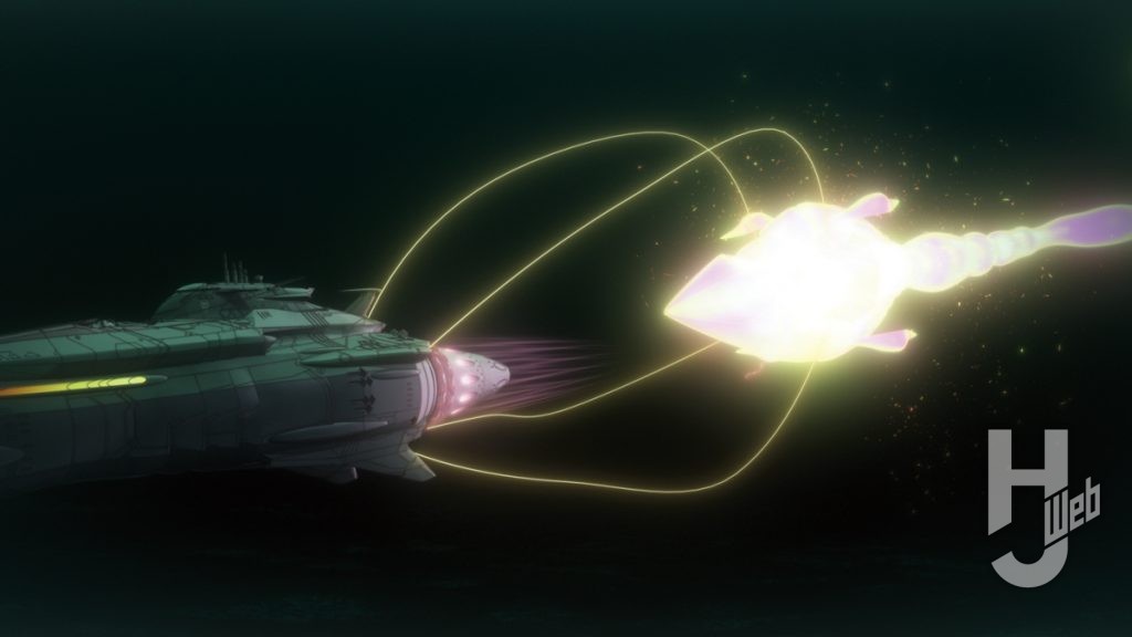 「宇宙戦艦ヤマト3199」ゼランダル級攻撃型次元潜航艦ゼランダル場面カット2