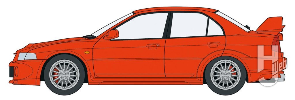 三菱 ランサー GSR エボリューション VI“ローダウンバージョン”
