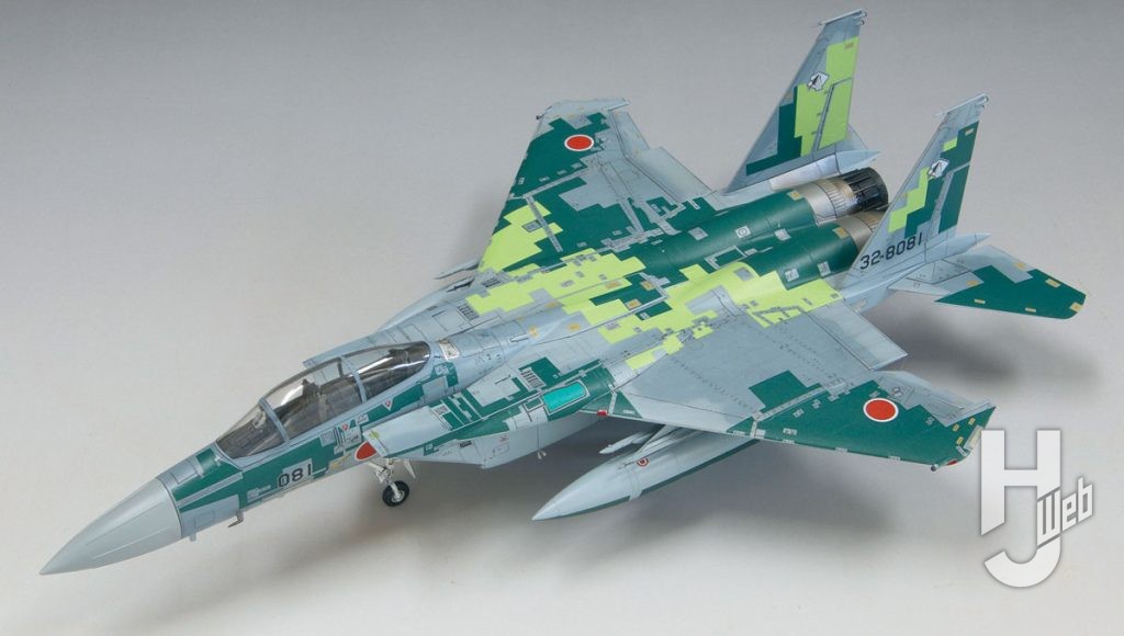 航空自衛隊 F-15DJ アグレッサー　[デジタル迷彩 緑]
